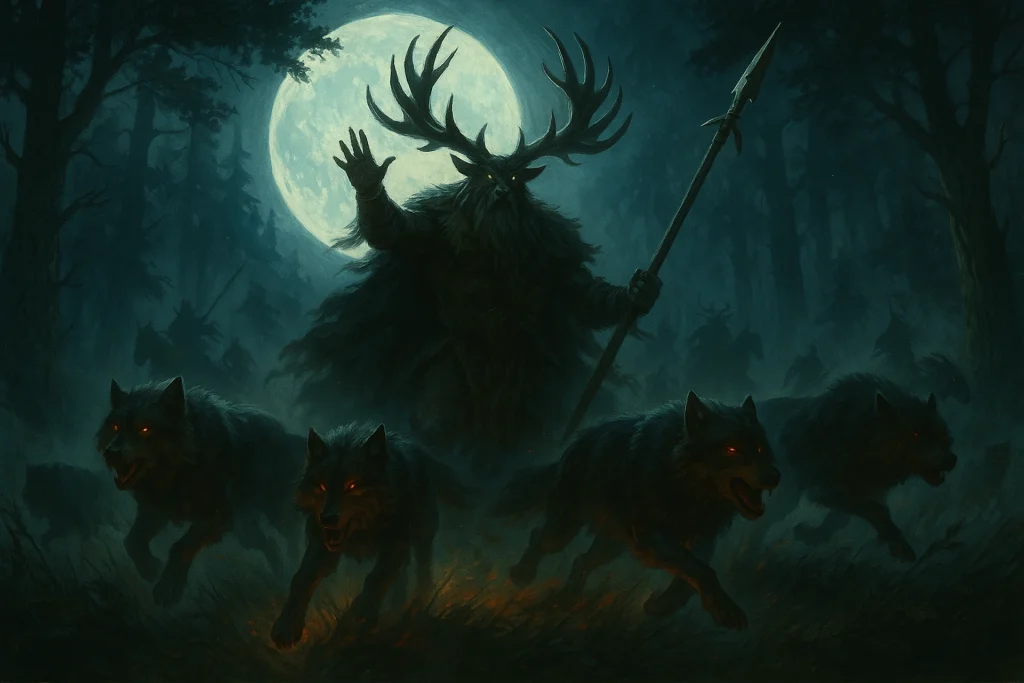Cernunnos calls the Wild Hunt